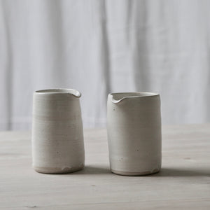 simple white  jug