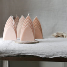 Load image into Gallery viewer, Sanne Hop beeswax arch candle  ~ blush