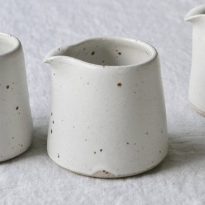 white flecked mini pourer