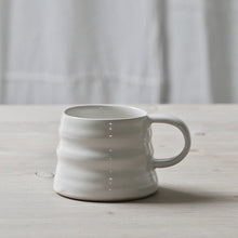 Load image into Gallery viewer, handmade shiny white espresso mug