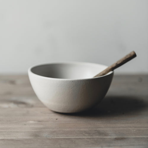 bowl simple white