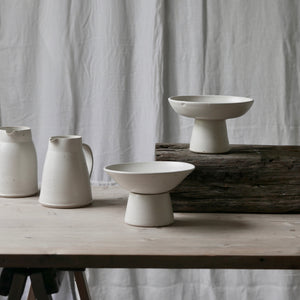 centre piece bowl with detachable ceramic stand