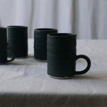 Load image into Gallery viewer, black matt espresso mug