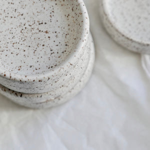 Speckled ring dish
